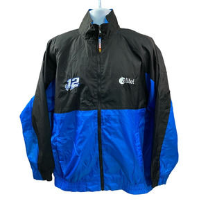 Men's Ryan Newman #12 Checkered Flag Alltel Racing Windbreaker jacket Large